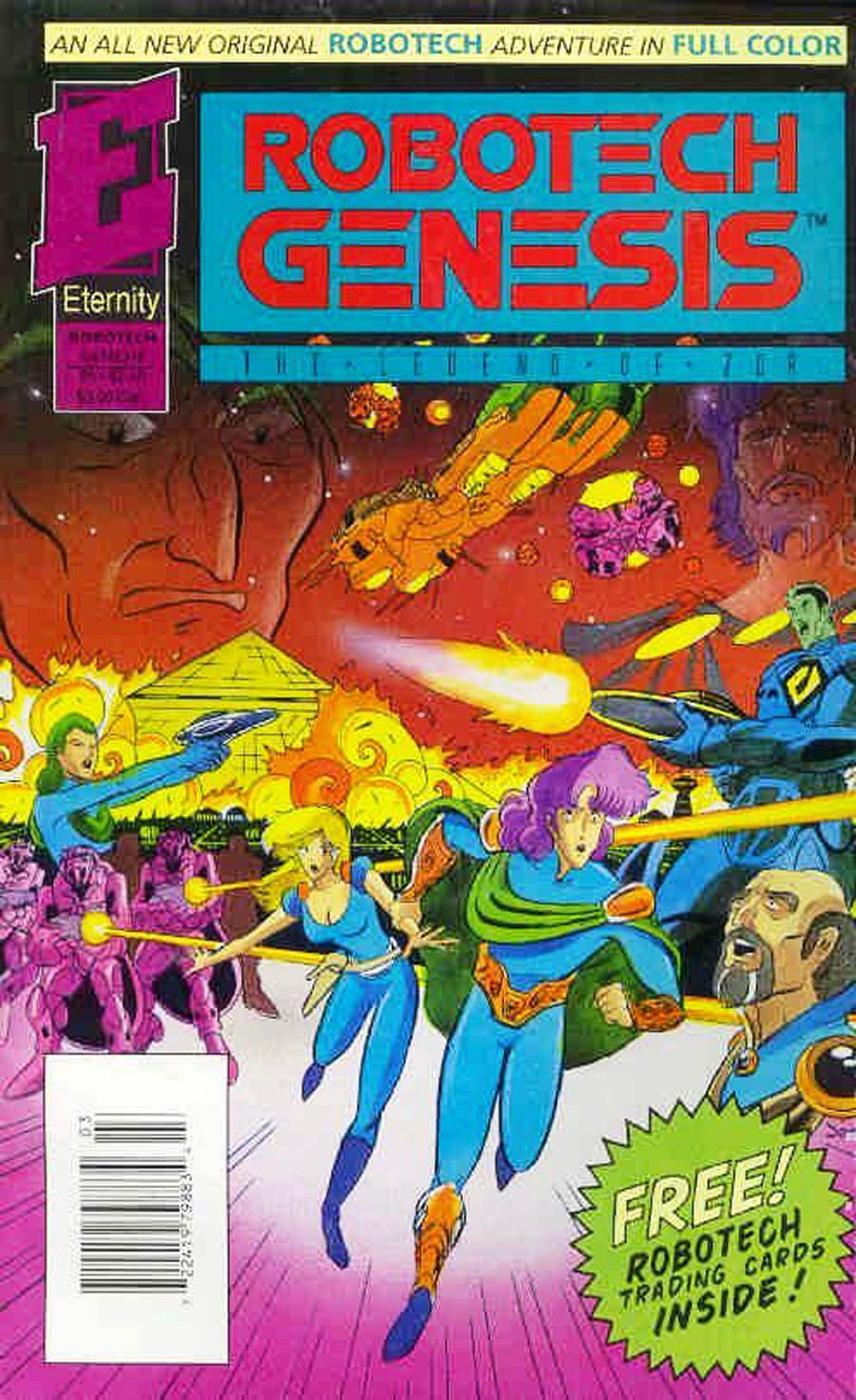 Robotech Genesis The Legend Of Zor #6 Cover B Without Cards