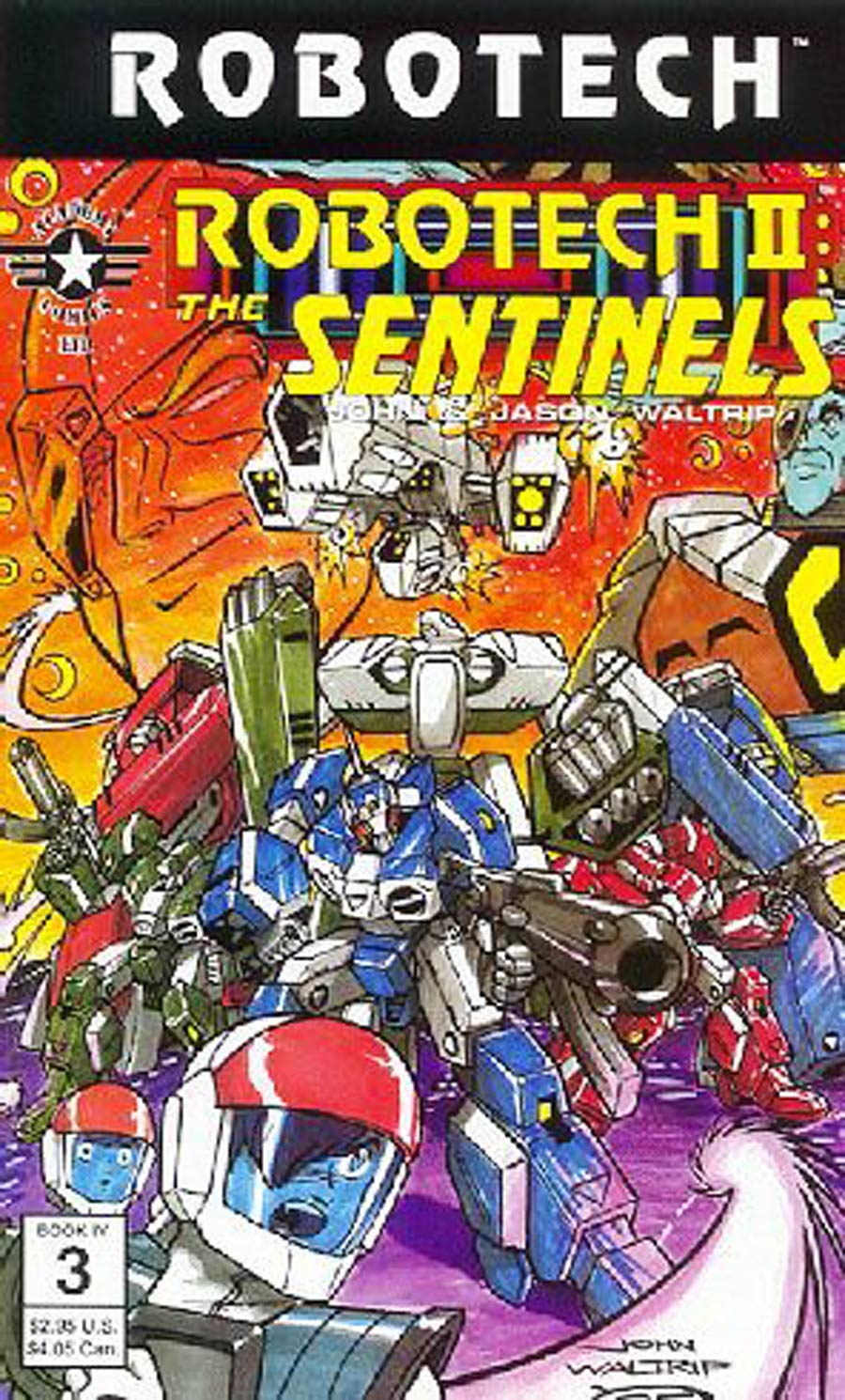 Robotech II The Sentinels Book 4 #3