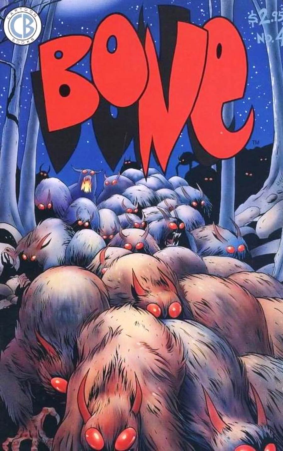 Bone #4 Cover B 2nd Ptg