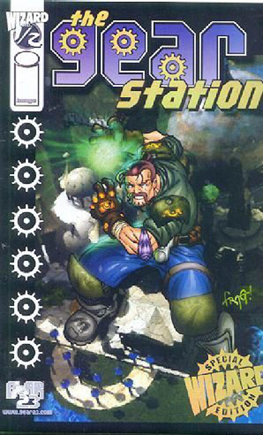 Gear Station #1/2 Cover D Wizard Exclusive Gold Edition Without Certificate