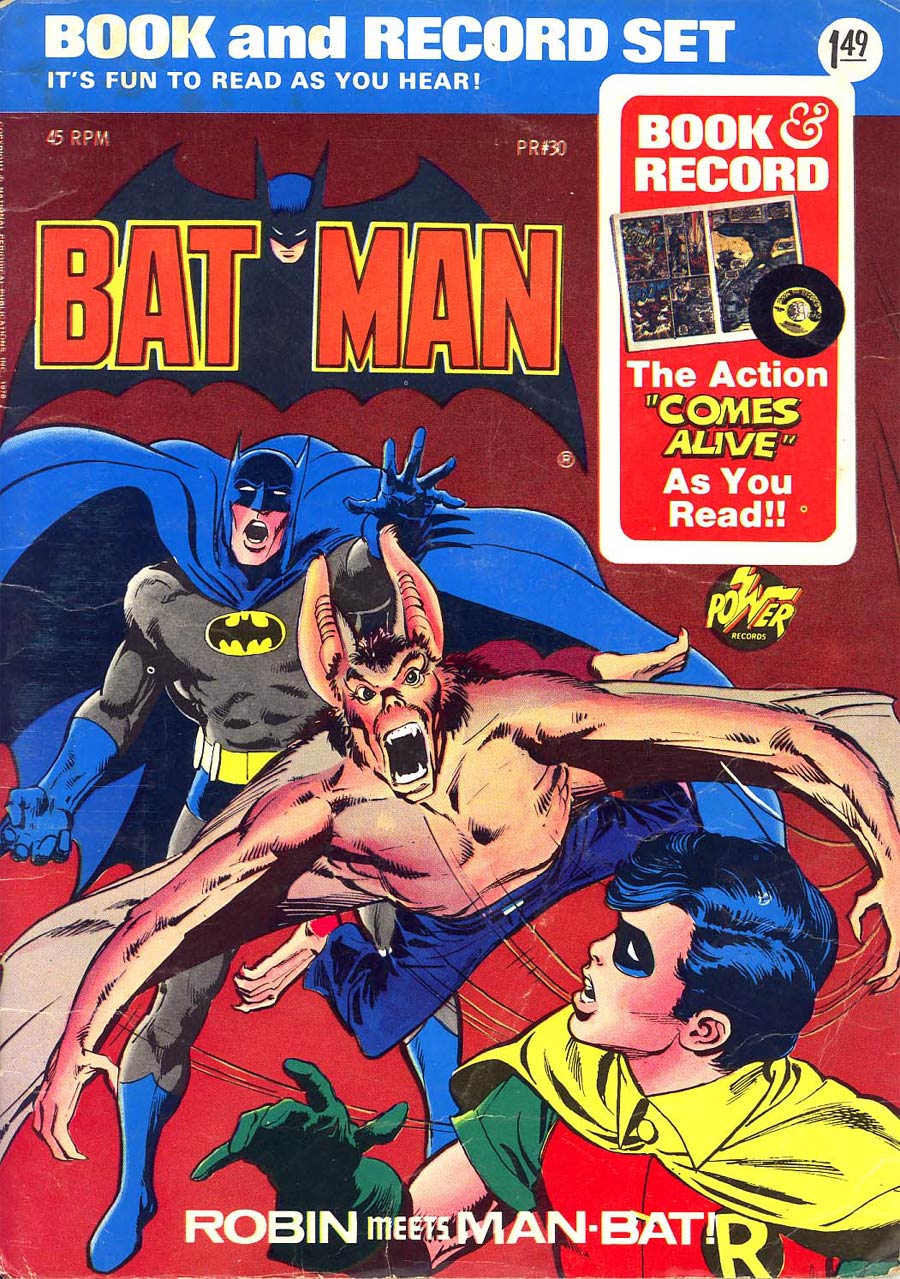 Power Record Comics #30 Batman With Record