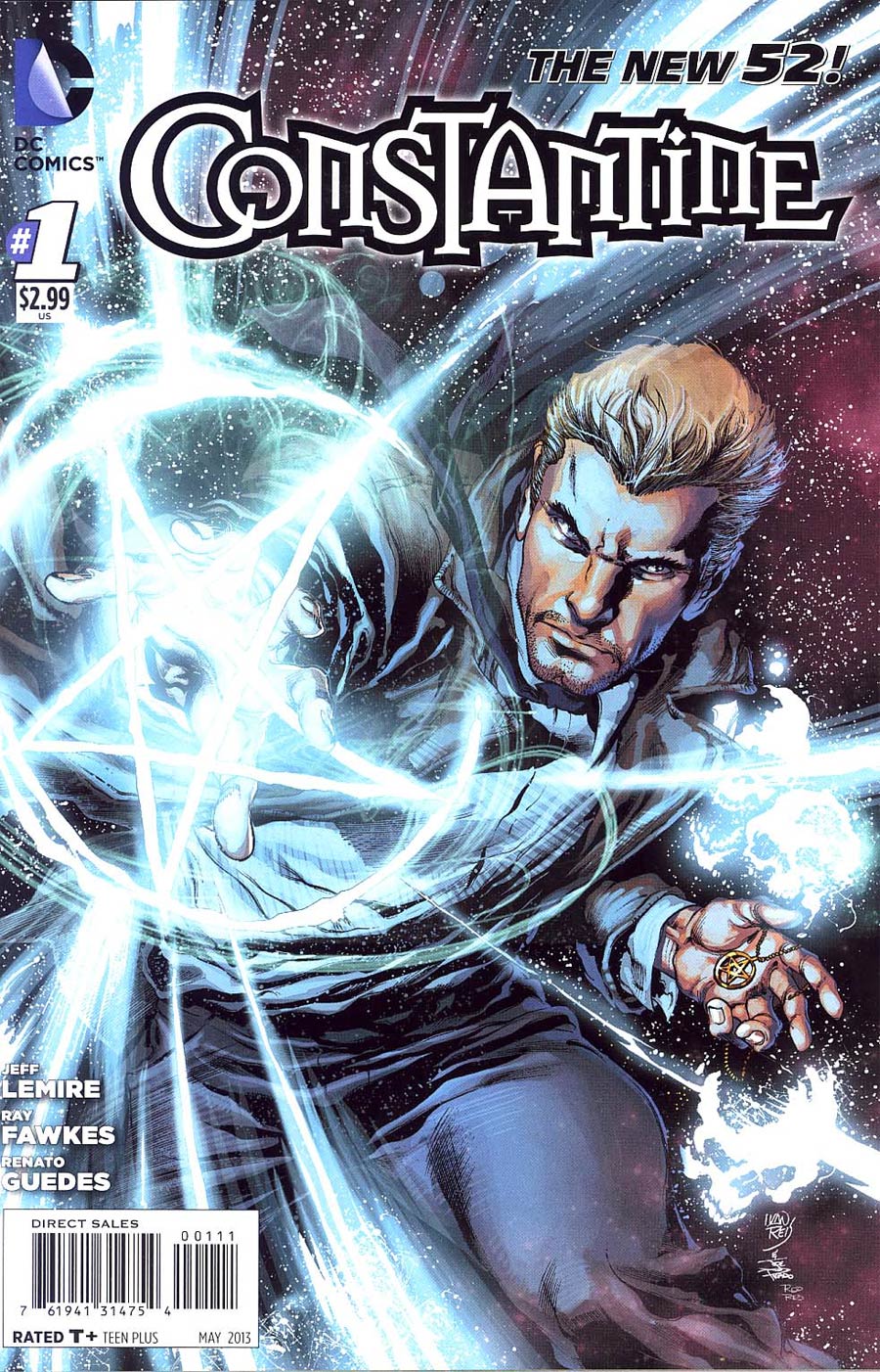 Constantine #1 1st Ptg Regular Ivan Reis Cover