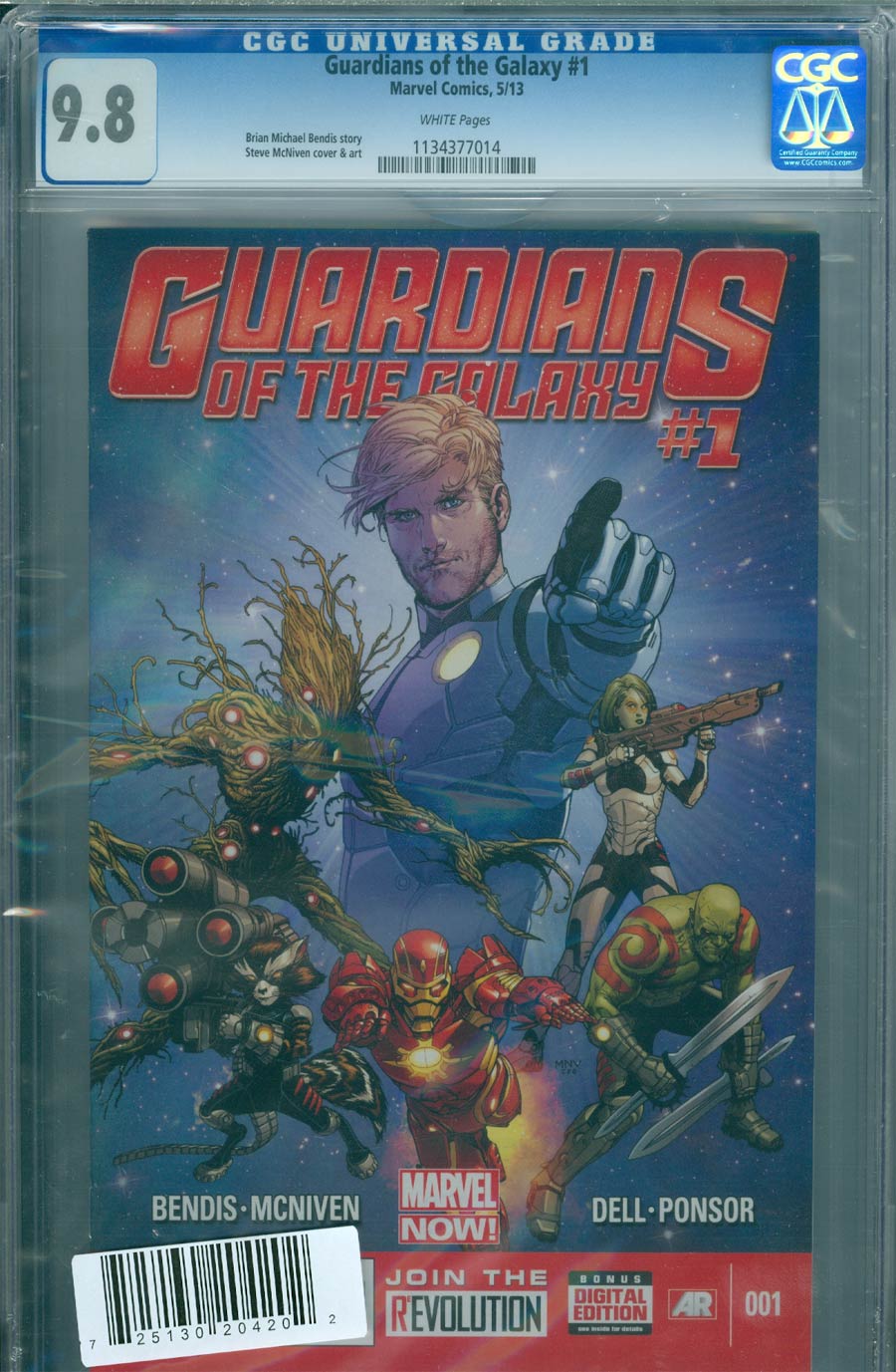 Guardians Of The Galaxy Vol 3 #1 Cover S CGC 9.8