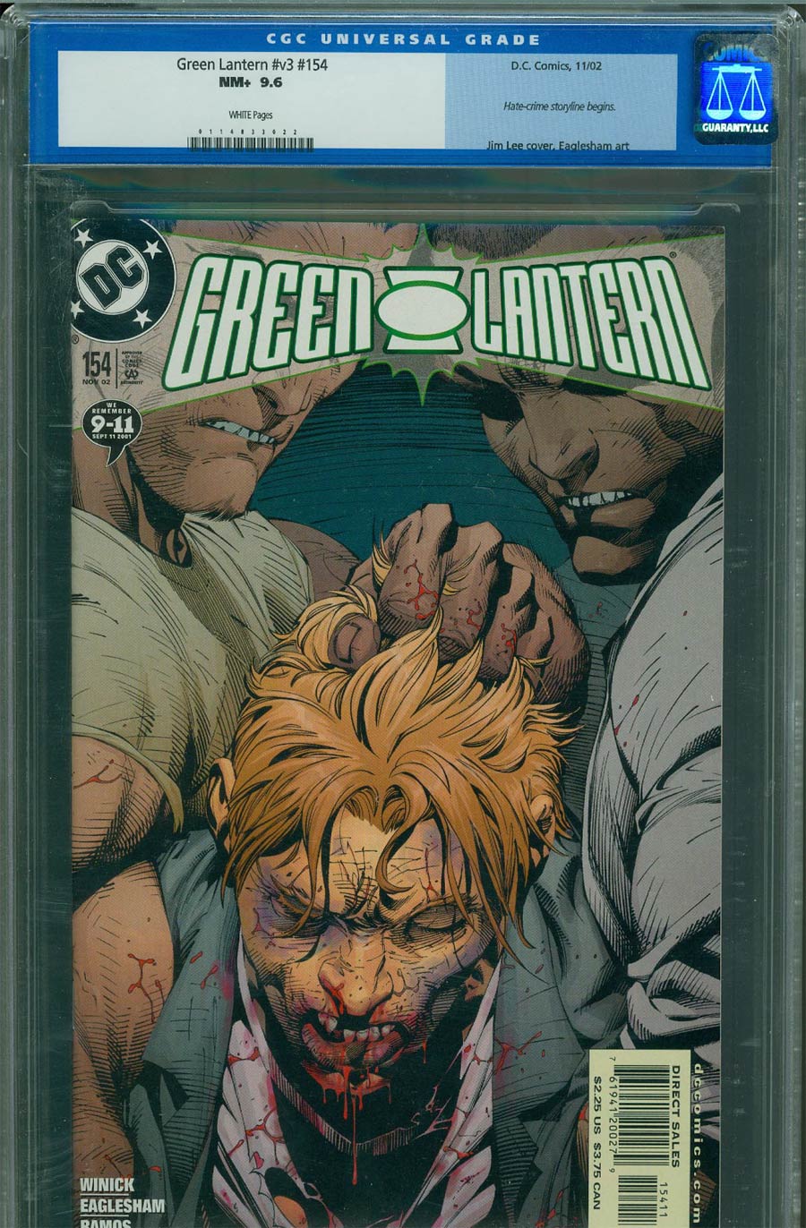 Green Lantern Vol 3 #154 Cover B CGC 9.6