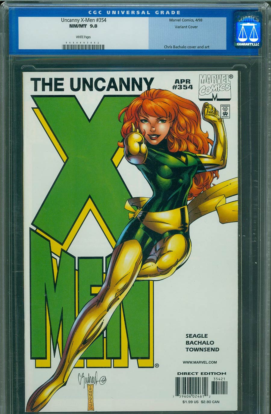 Uncanny X-Men #354 Cover C Variant Cover CGC 9.8