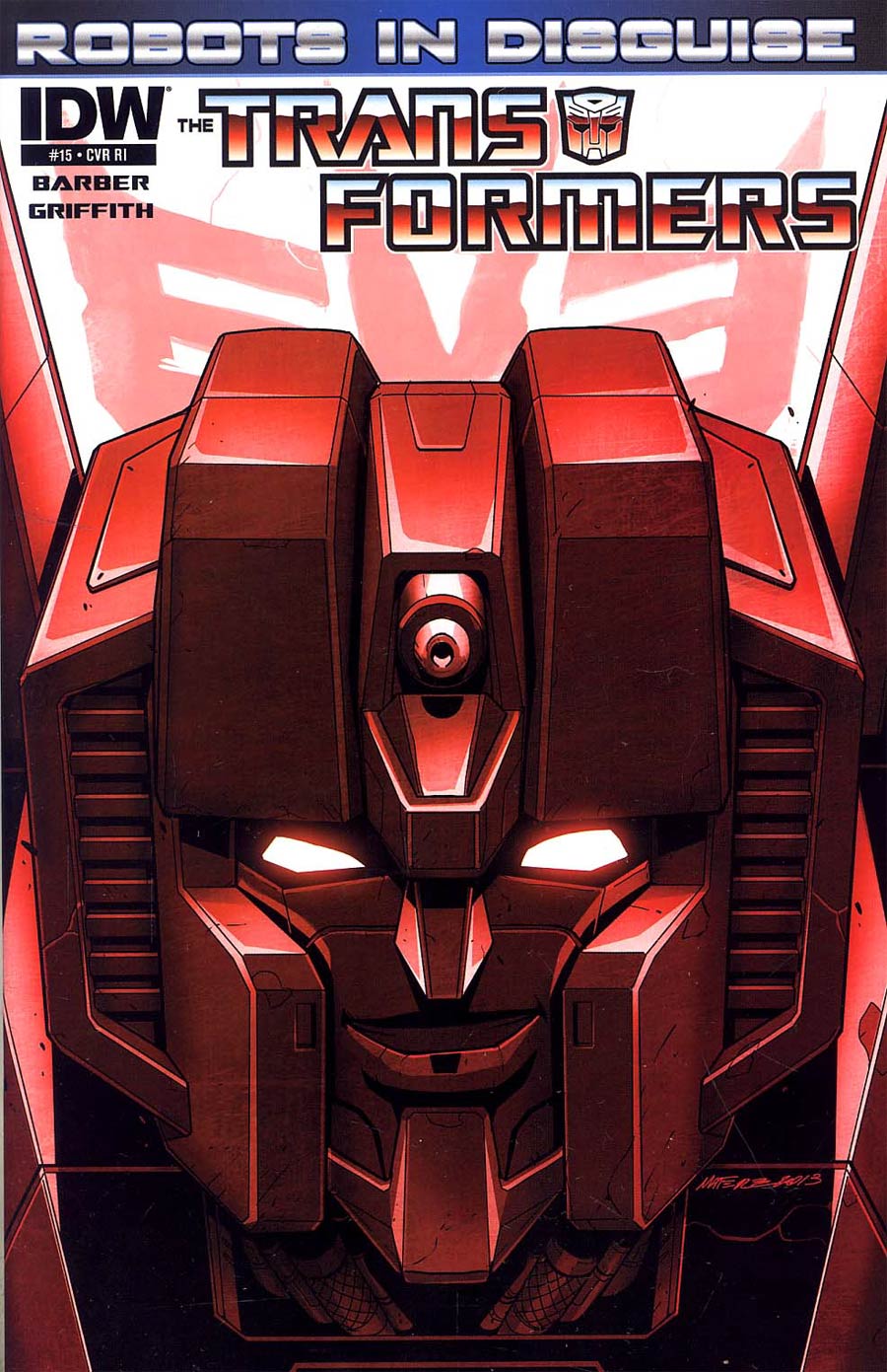 Transformers Robots In Disguise #15 Incentive Marcelo Matere Variant Cover