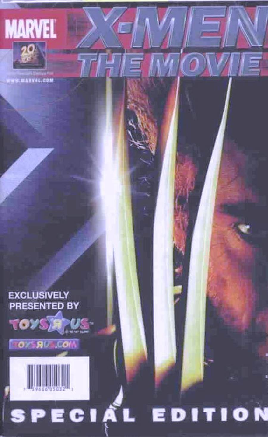 X-Men Movie Special Edition Premiere Prequel Toys R Us Edition