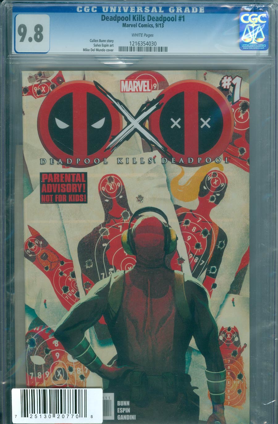 Deadpool Kills Deadpool #1 Cover C DF CGC 9.8