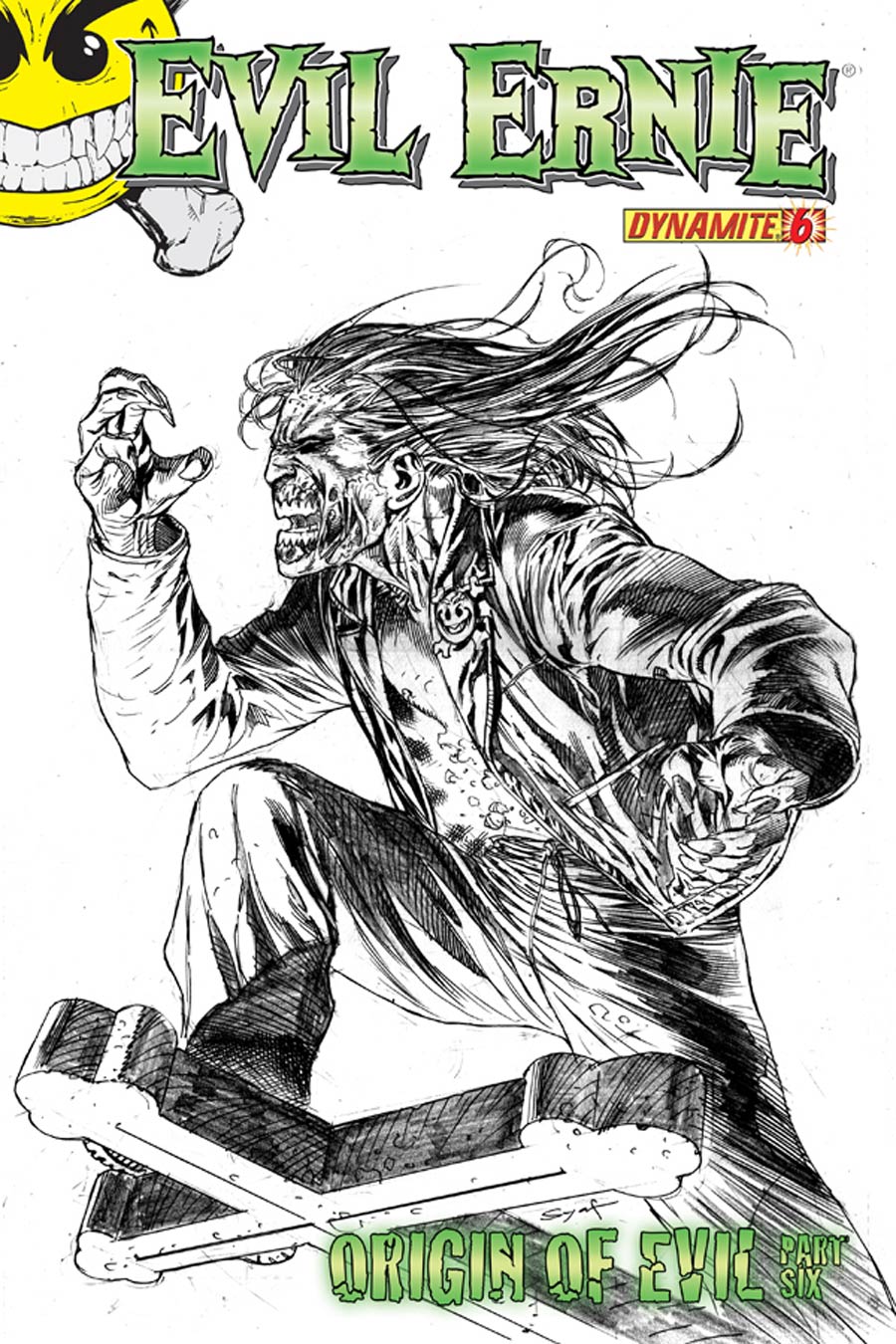 Evil Ernie Vol 3 #6 Cover H Incentive Ardian Syaf Pencil Cover