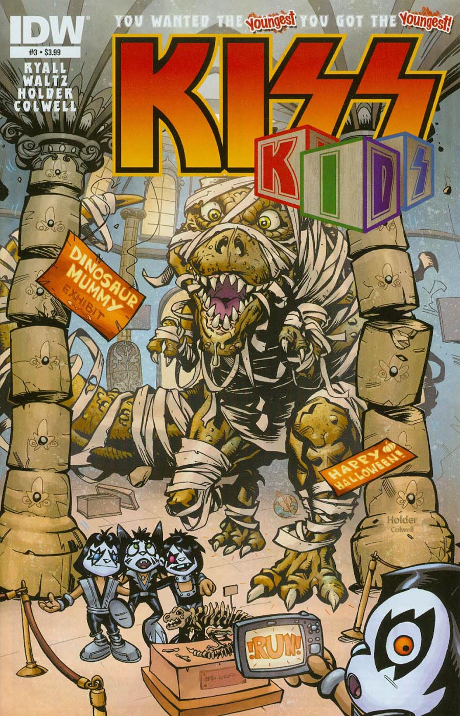 KISS Kids #3 Cover A Regular Jose Holder Cover