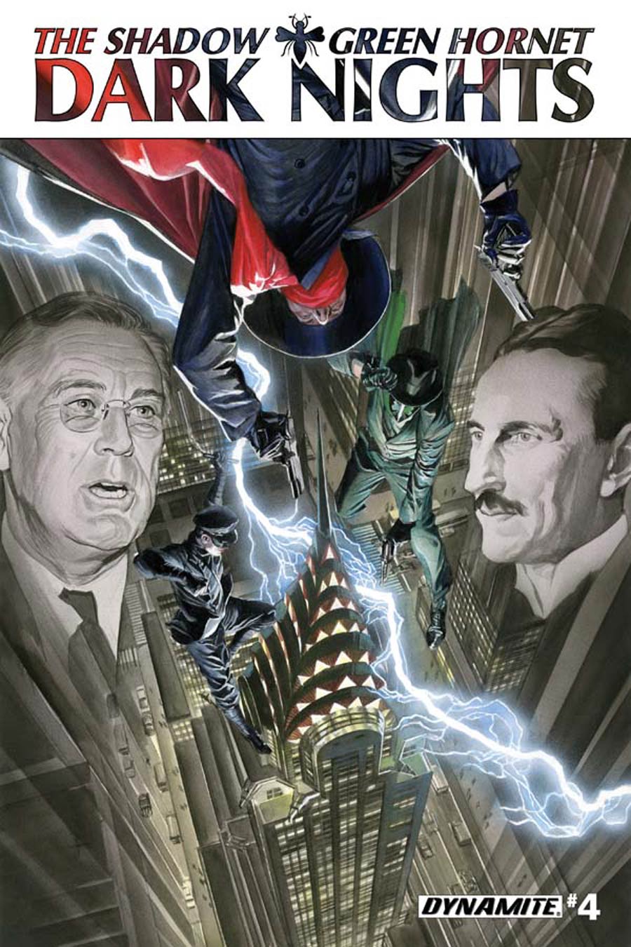 Shadow Green Hornet Dark Nights #4 Cover A Regular Alex Ross Cover