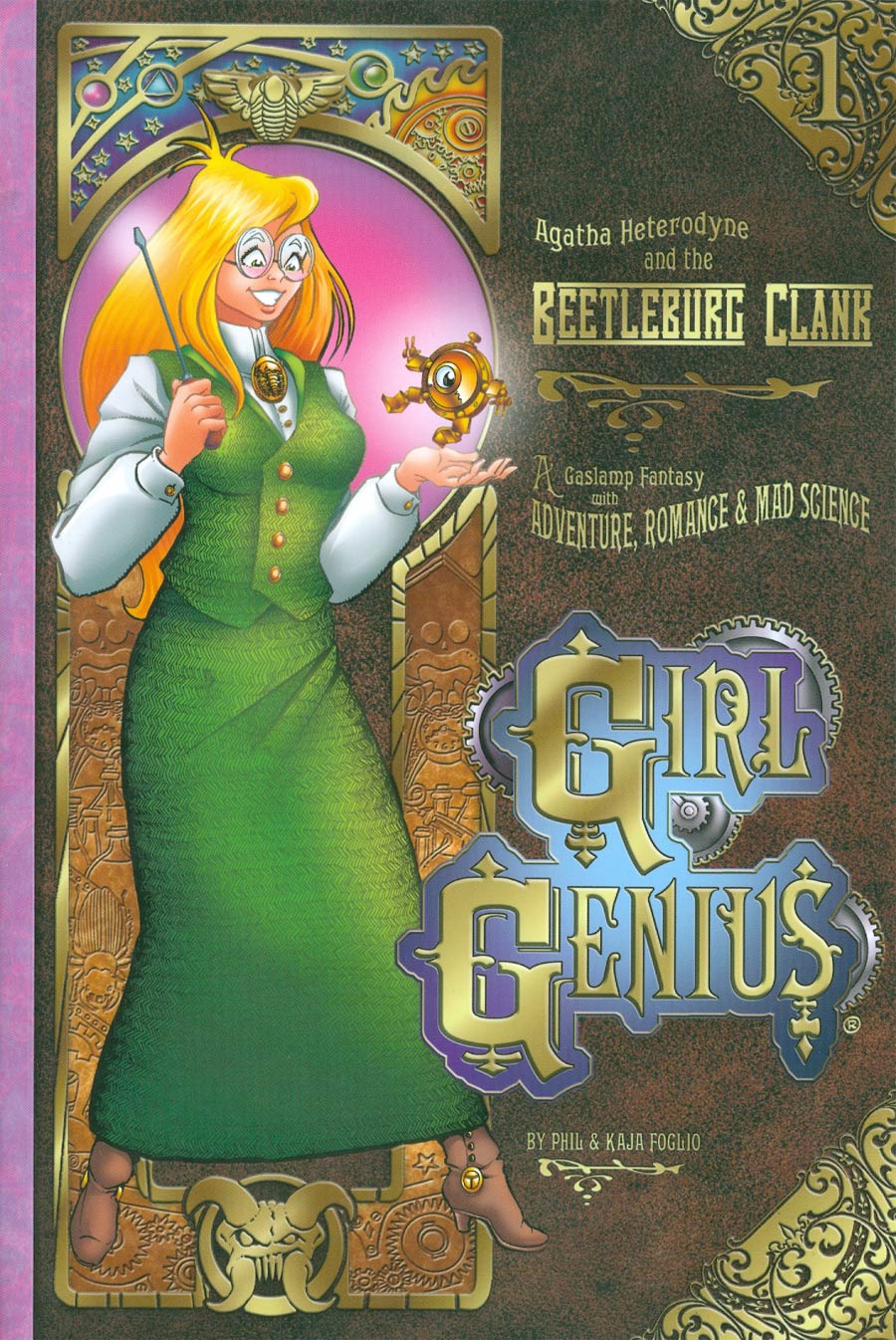 Girl Genius Vol 1 Agatha Heterodyne And The Beetleburg Clank TP New Printing