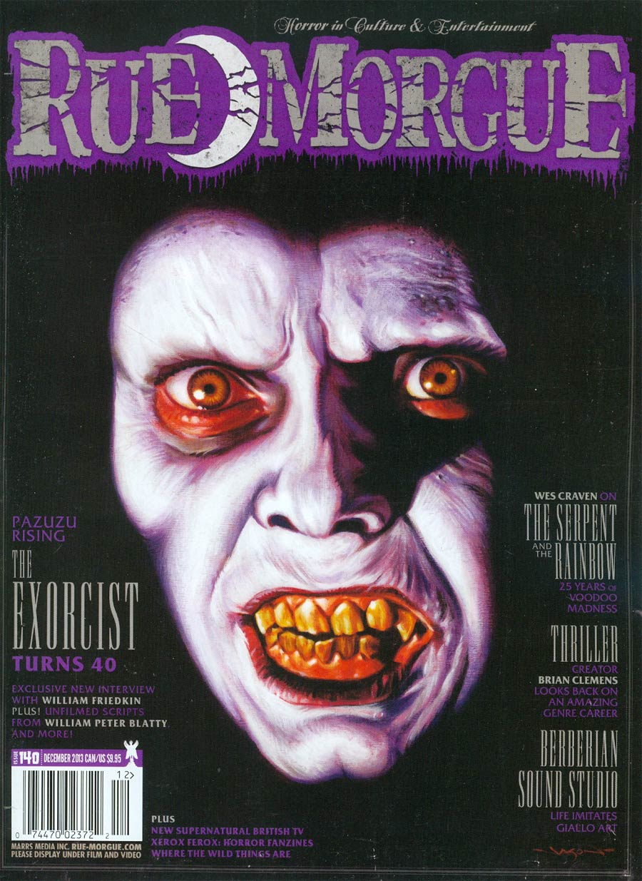 Rue Morgue Magazine #140 Dec 2013