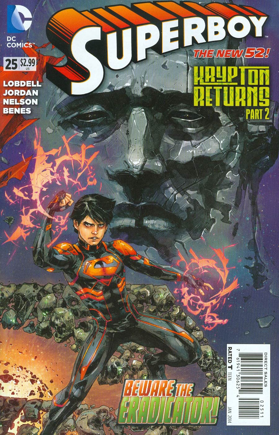 Superboy Vol 5 #25 (Krypton Returns Tie-In)