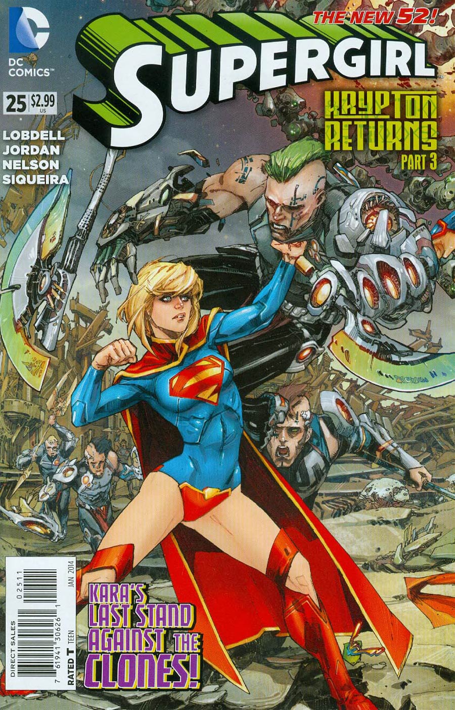 Supergirl Vol 6 #25 (Krypton Returns Tie-In)