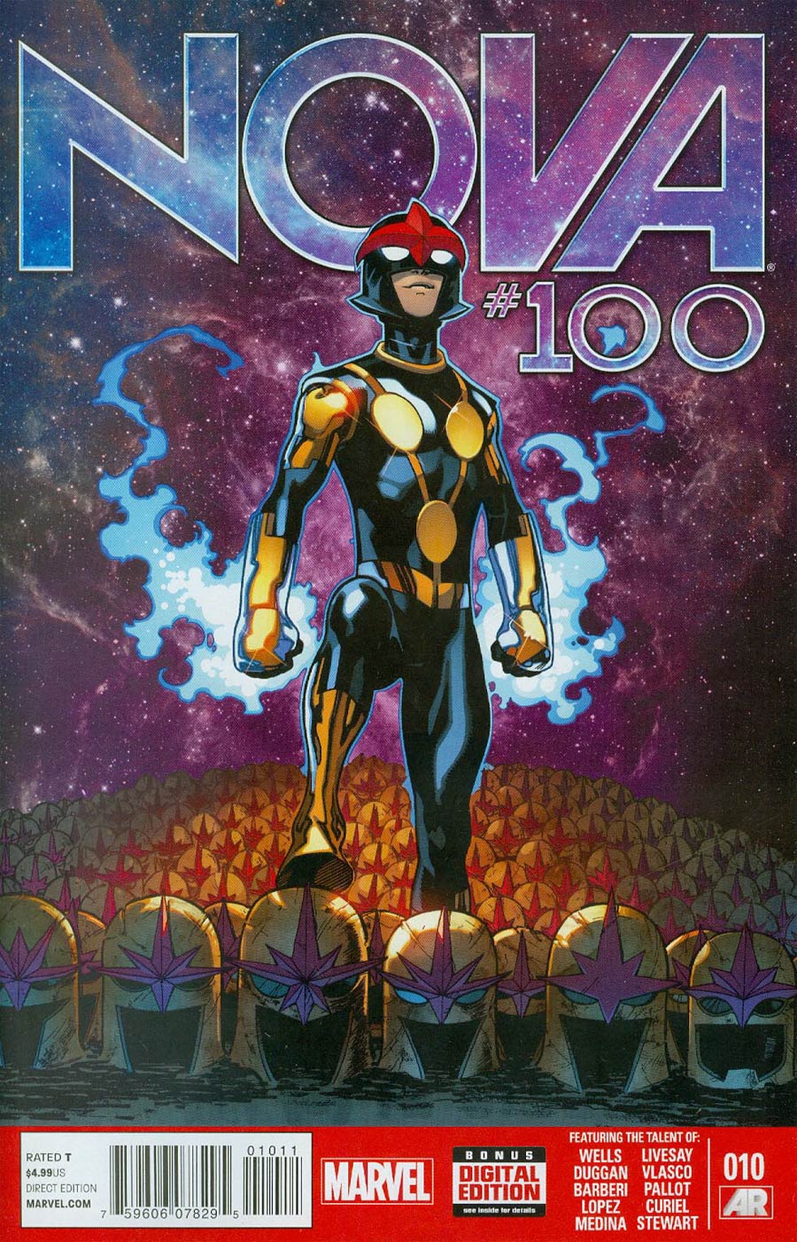 Nova Vol 5 #10 Cover A Regular Ed McGuinness Cover