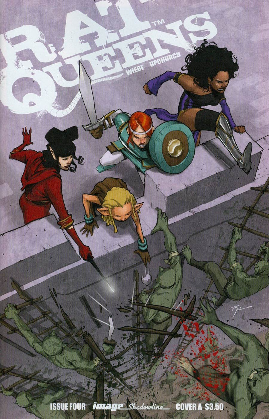 Rat Queens #4 Cover A Roc Upchurch