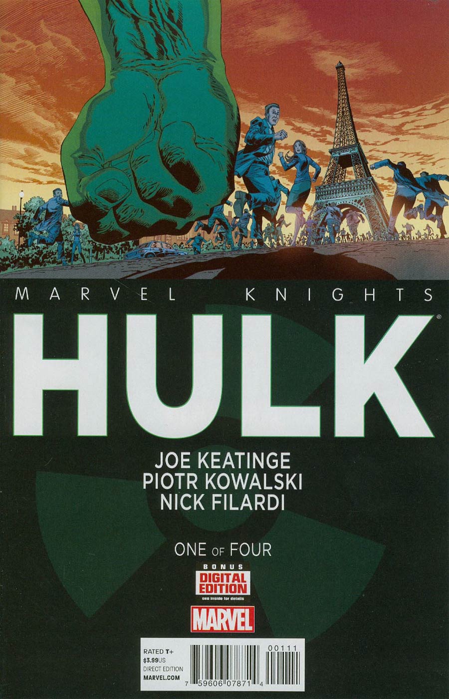 Marvel Knights Hulk #1 Cover A Regular Piotr Kowalski Cover