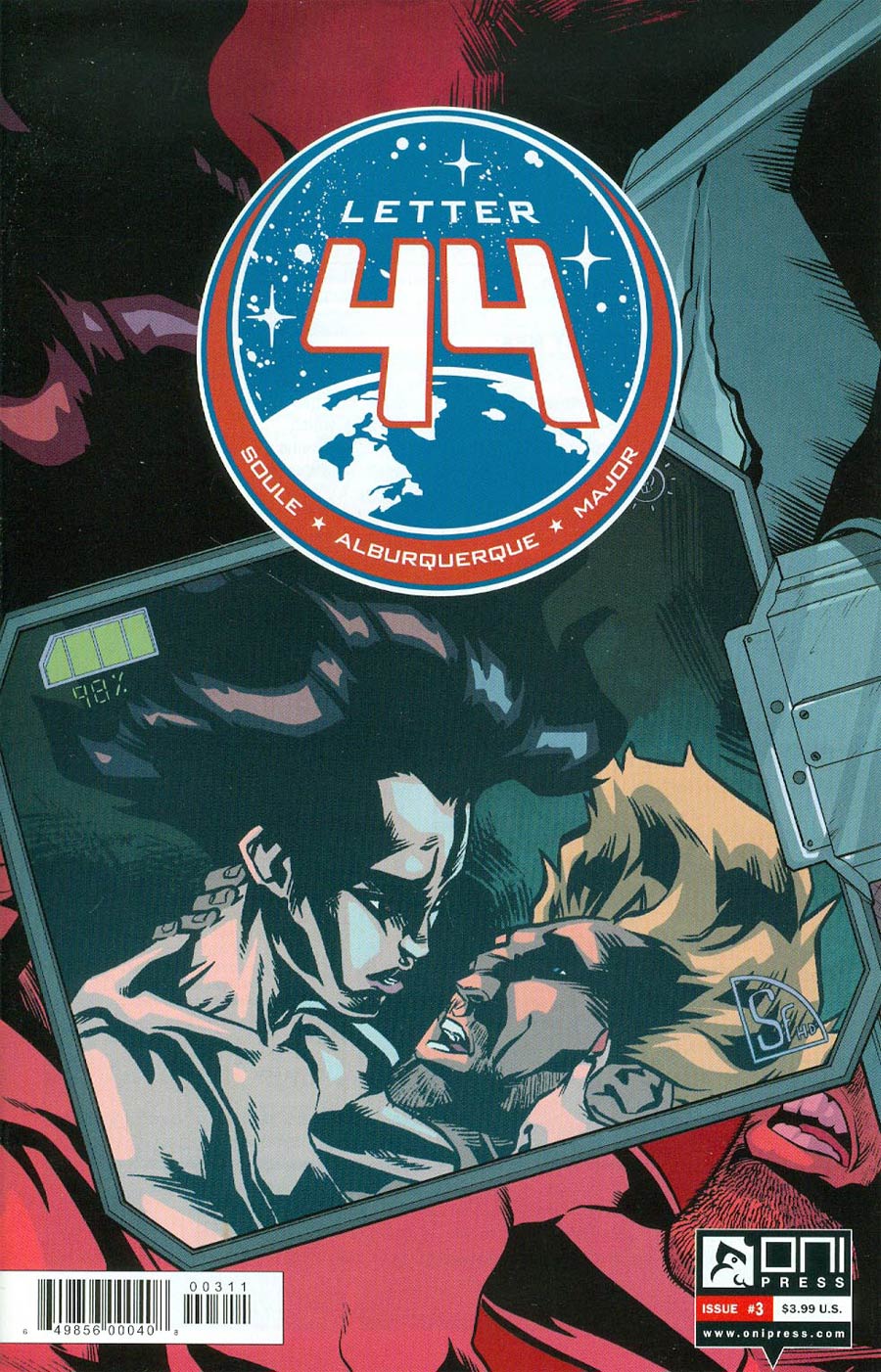 Letter 44 #3 Cover A Regular Alberto Alburquerque Cover