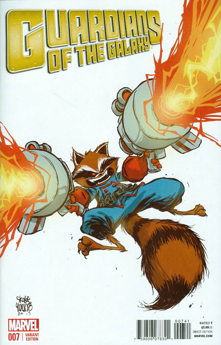 Marvel Comics Rocket Raccoon Art