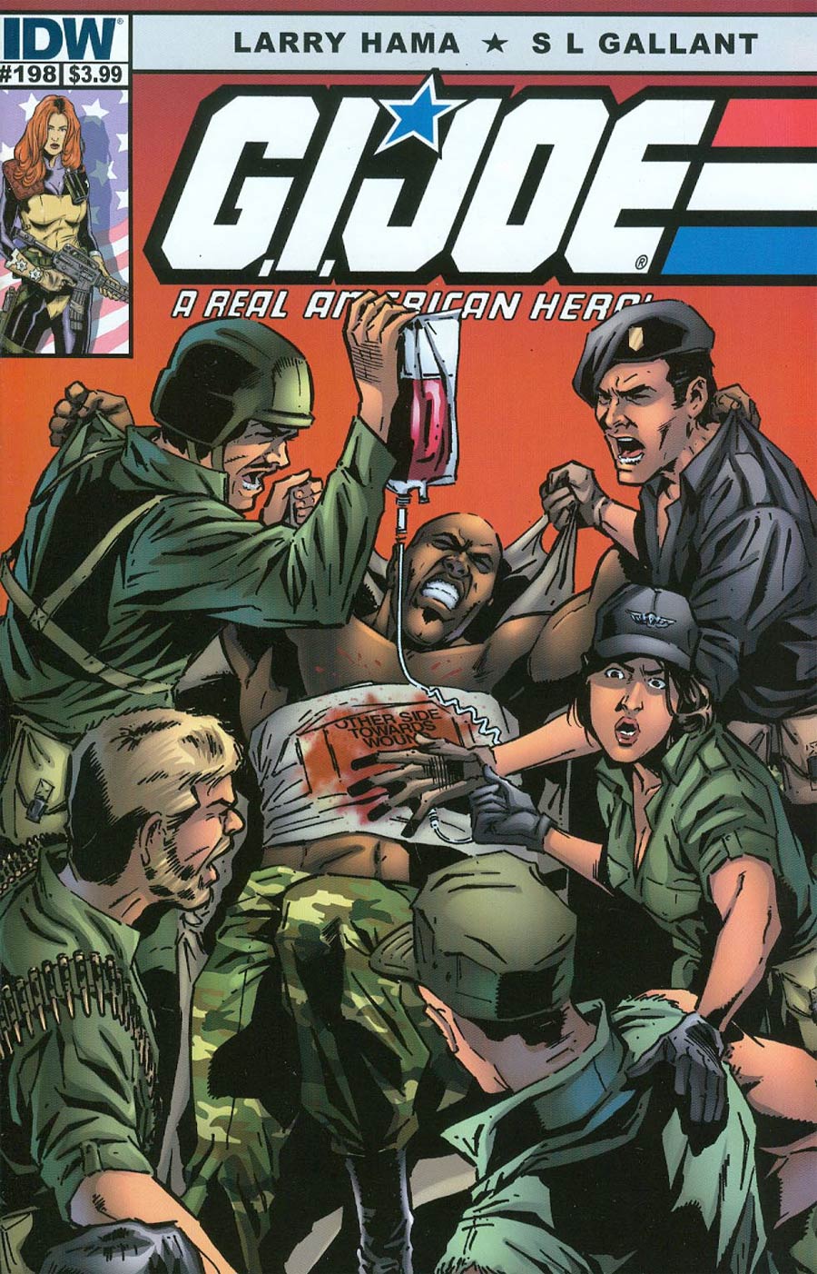 GI Joe A Real American Hero #198 Cover A Regular SL Gallant Cover