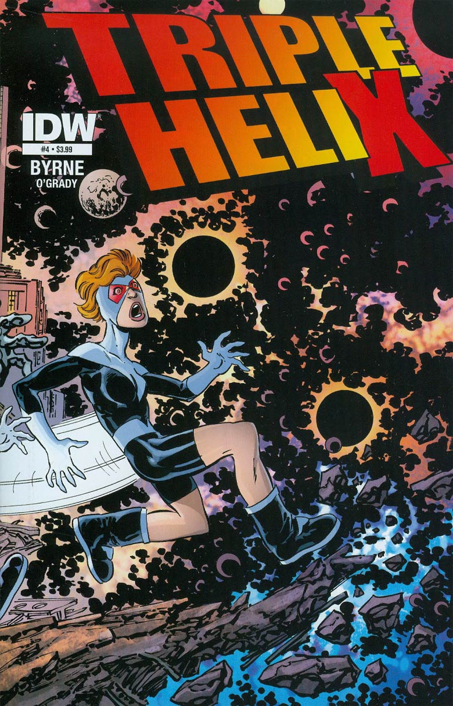 Triple Helix #4 Cover A Regular John Byrne Cover