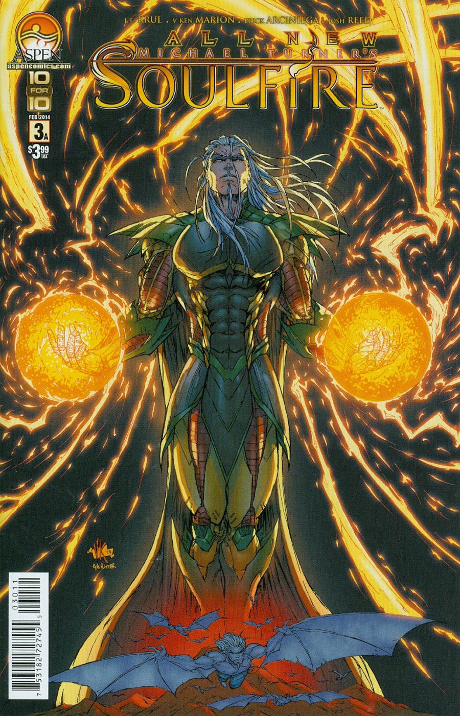 All New Soulfire #3 Cover A Regular Direct Market Cover