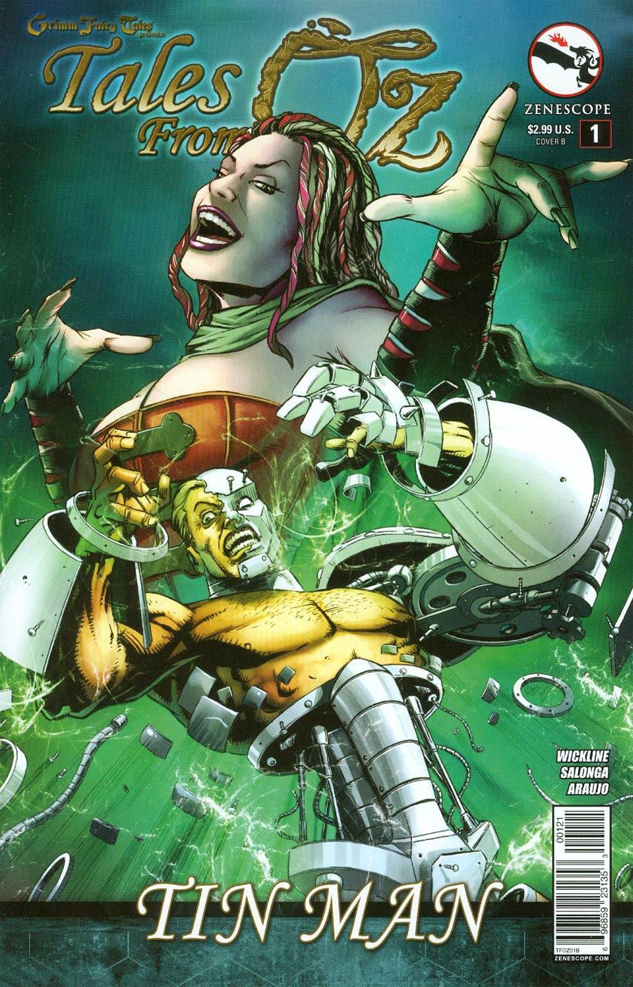 Grimm Fairy Tales Presents Tales From Oz #1 Tin Man Cover B Anthony Spay