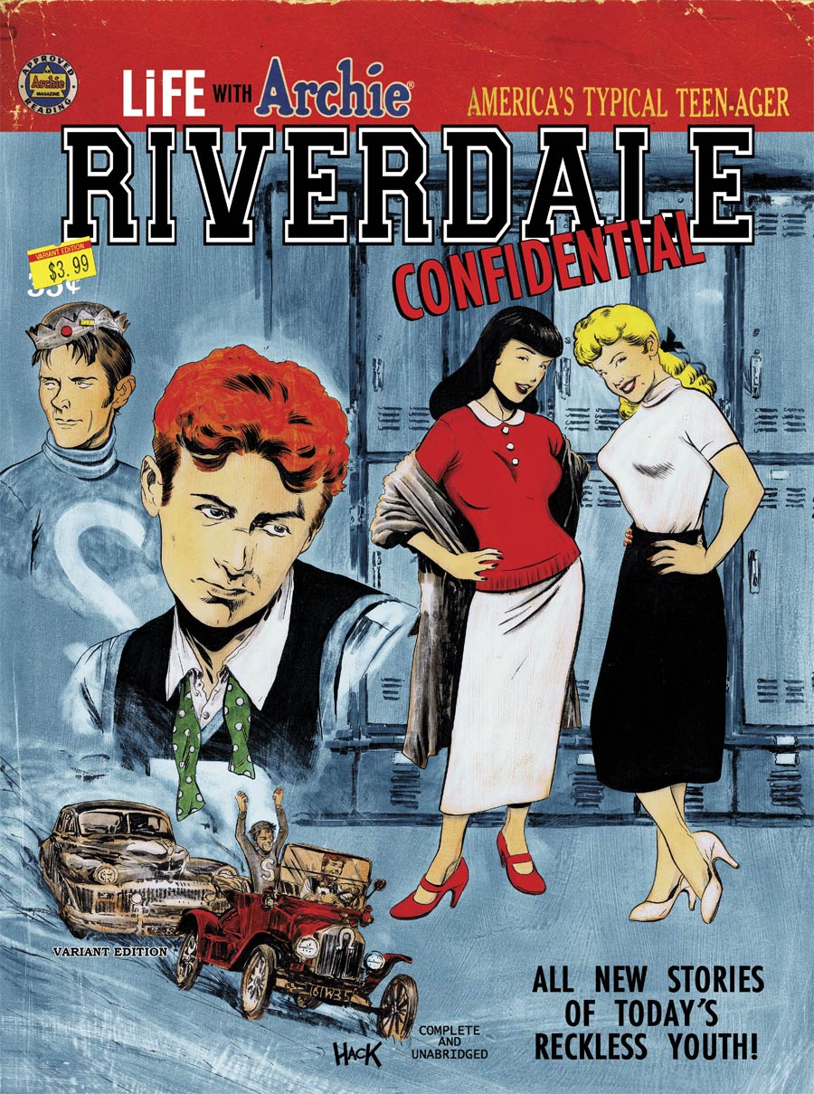 Life With Archie Vol 2 #34 Cover B Variant Riverdale Confidential Cover