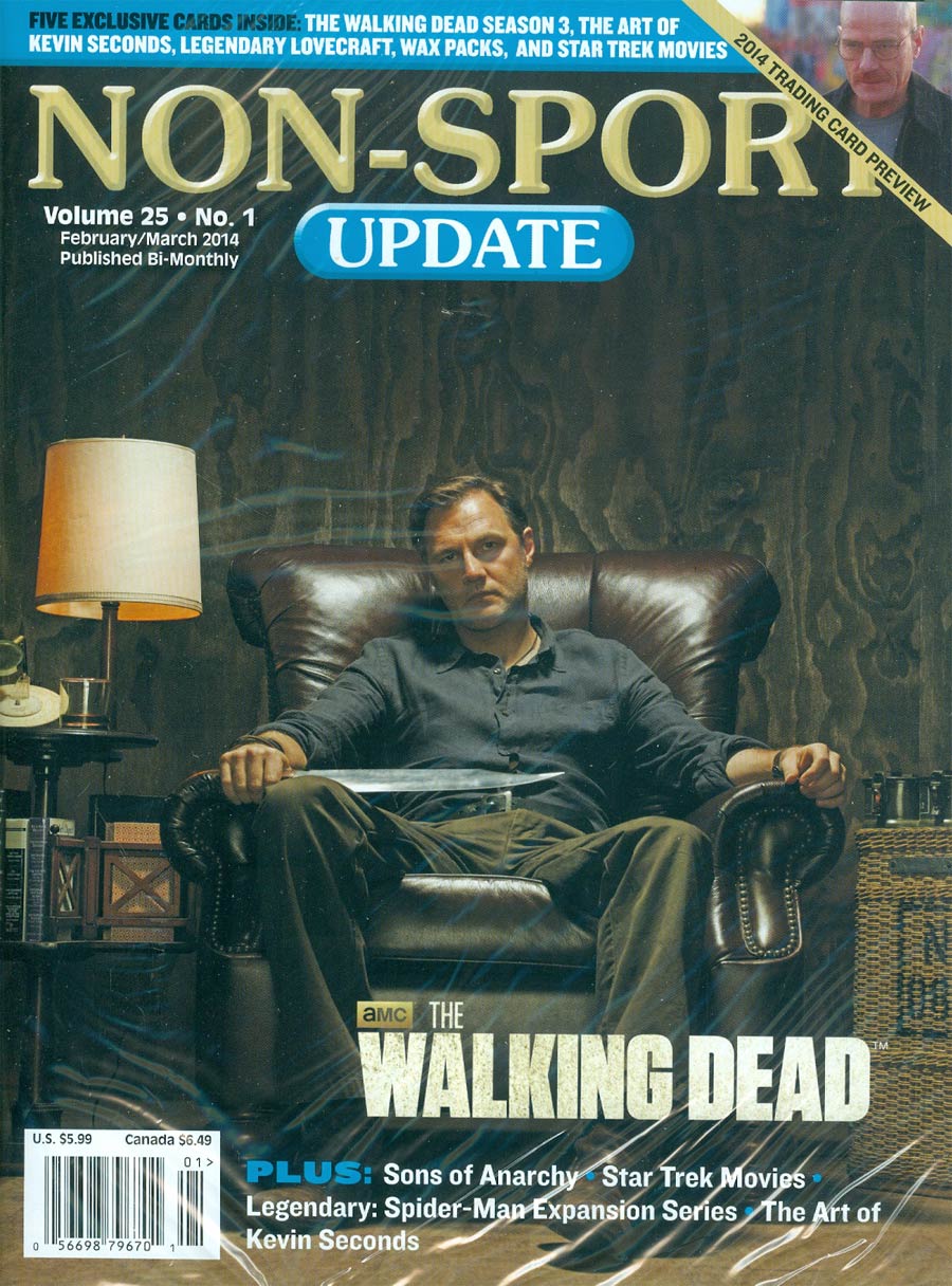 Non-Sport Update Vol 25 #1 Walking Dead Cover