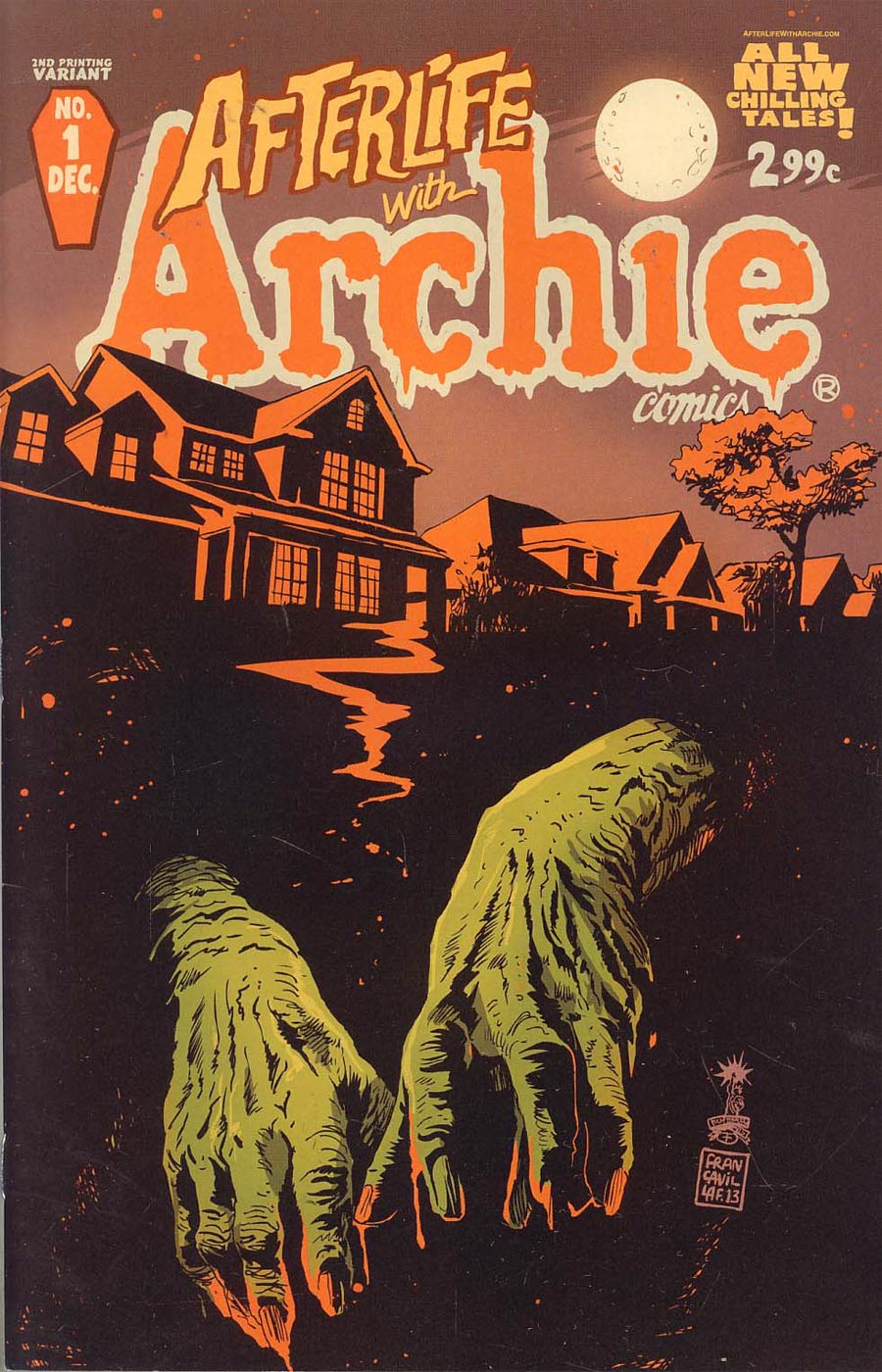 Afterlife With Archie #1 Cover E 2nd Ptg