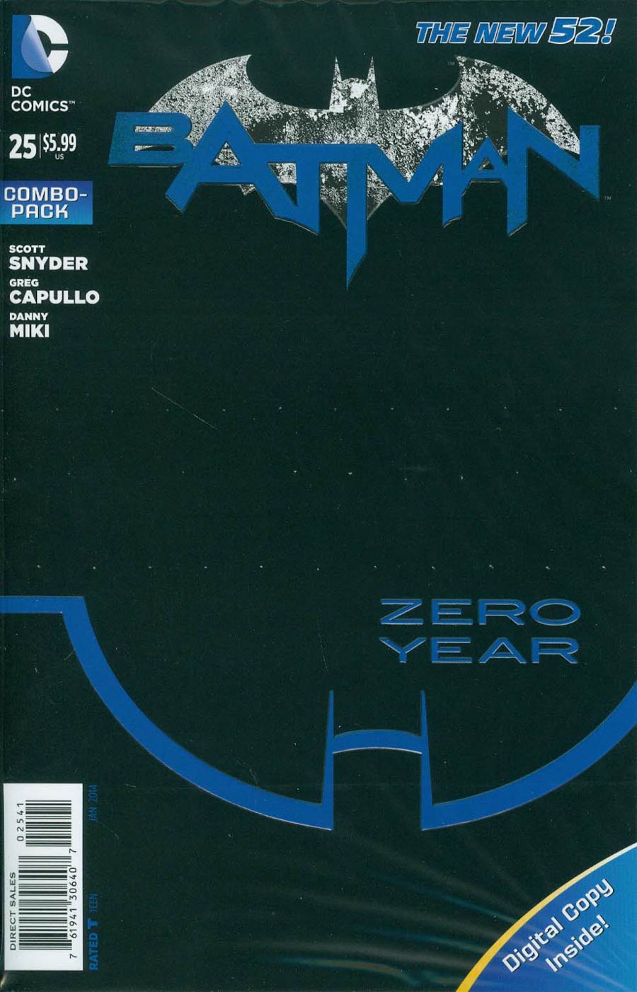 Batman Vol 2 #25 Cover C Combo Pack Without Polybag (Batman Zero Year Tie-In)