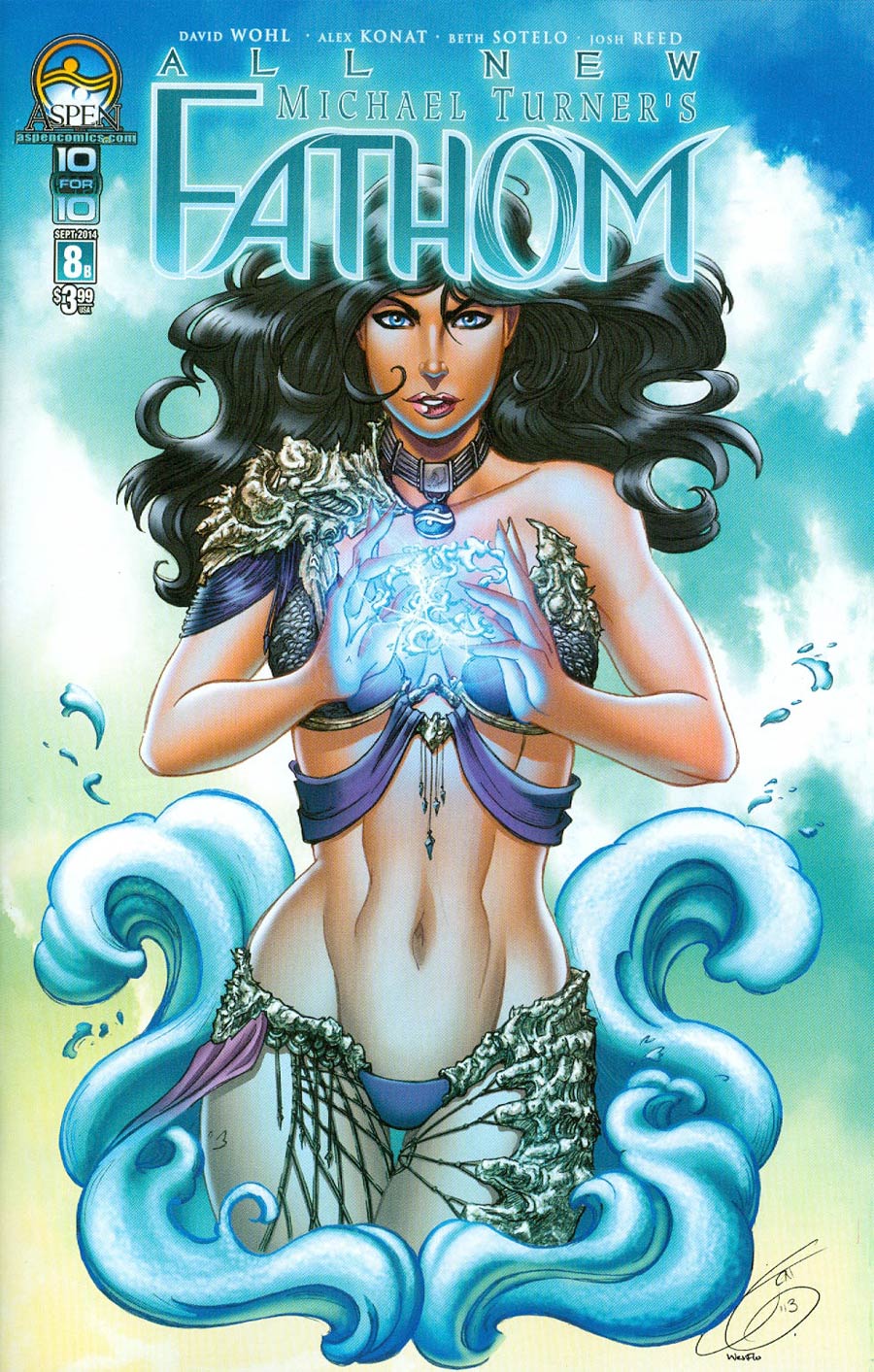 All New Fathom #8 Cover B Jen Broomall