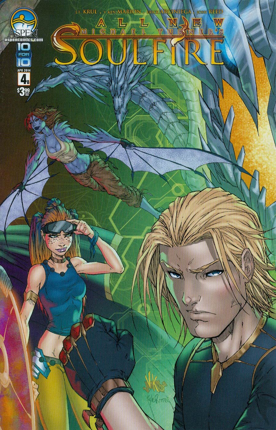 All New Soulfire #4 Cover B