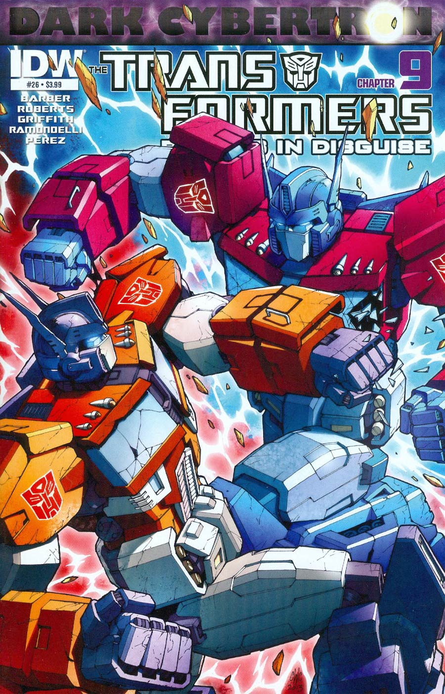 Transformers Robots In Disguise #26 Cover A Regular Casey Coller Cover (Dark Cybertron Part 9)