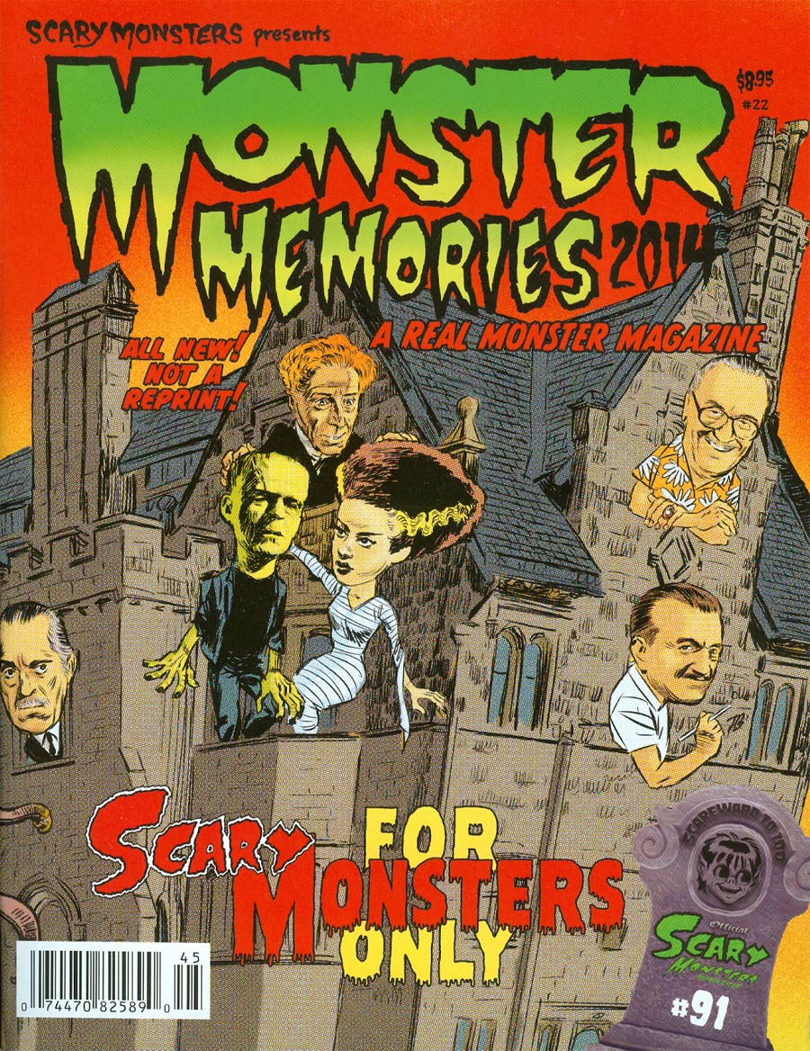 Scary Monsters Magazine #91 Monster Memories #22 2014