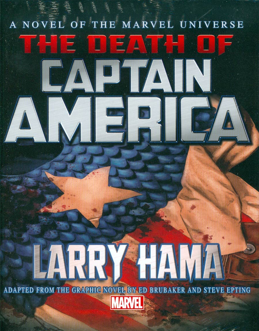 Captain America Death Of Captain America Prose Novel HC