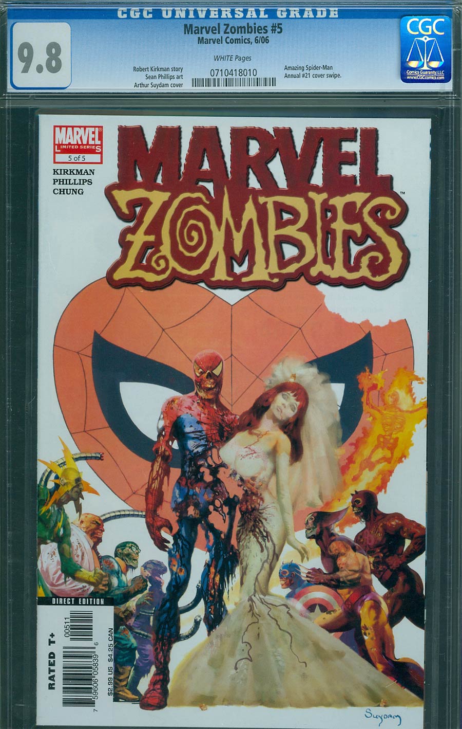 Marvel Zombies #5 Cover C 1st Ptg CGC 9.8