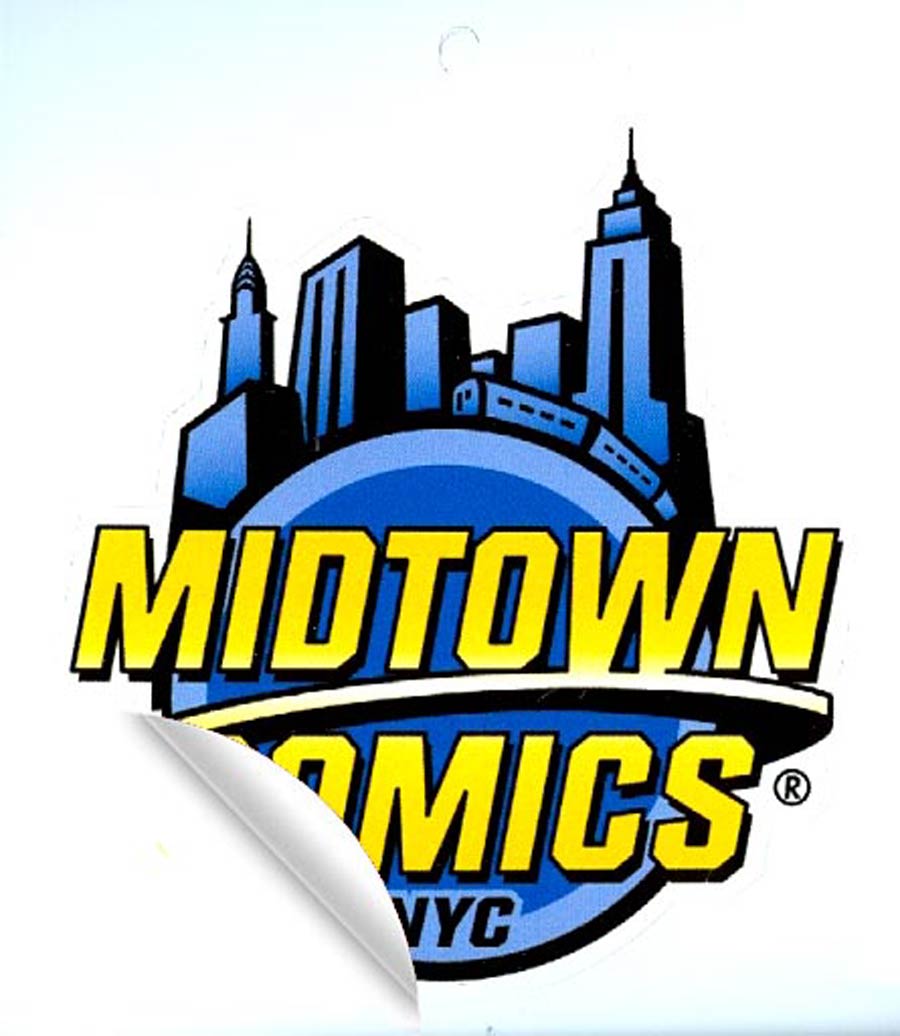 Midtown Comics 3-Inch Sticker