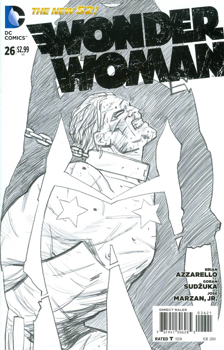 Wonder Woman Vol 4 #26 Cover B Incentive Cliff Chiang Sketch Cover