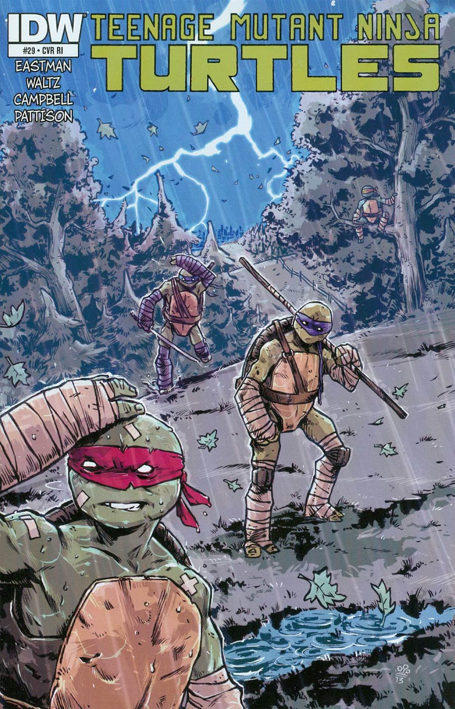 Teenage Mutant Ninja Turtles Vol 5 #29 Cover C Incentive Michael Dialynas Variant Cover