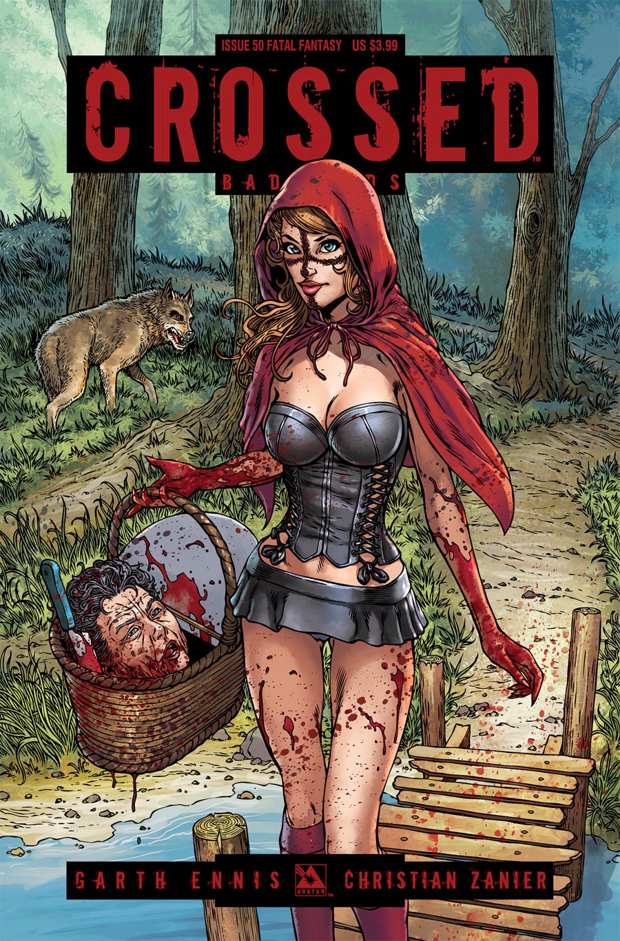 Crossed Badlands #50 Cover E Fatal Fantasy Cover