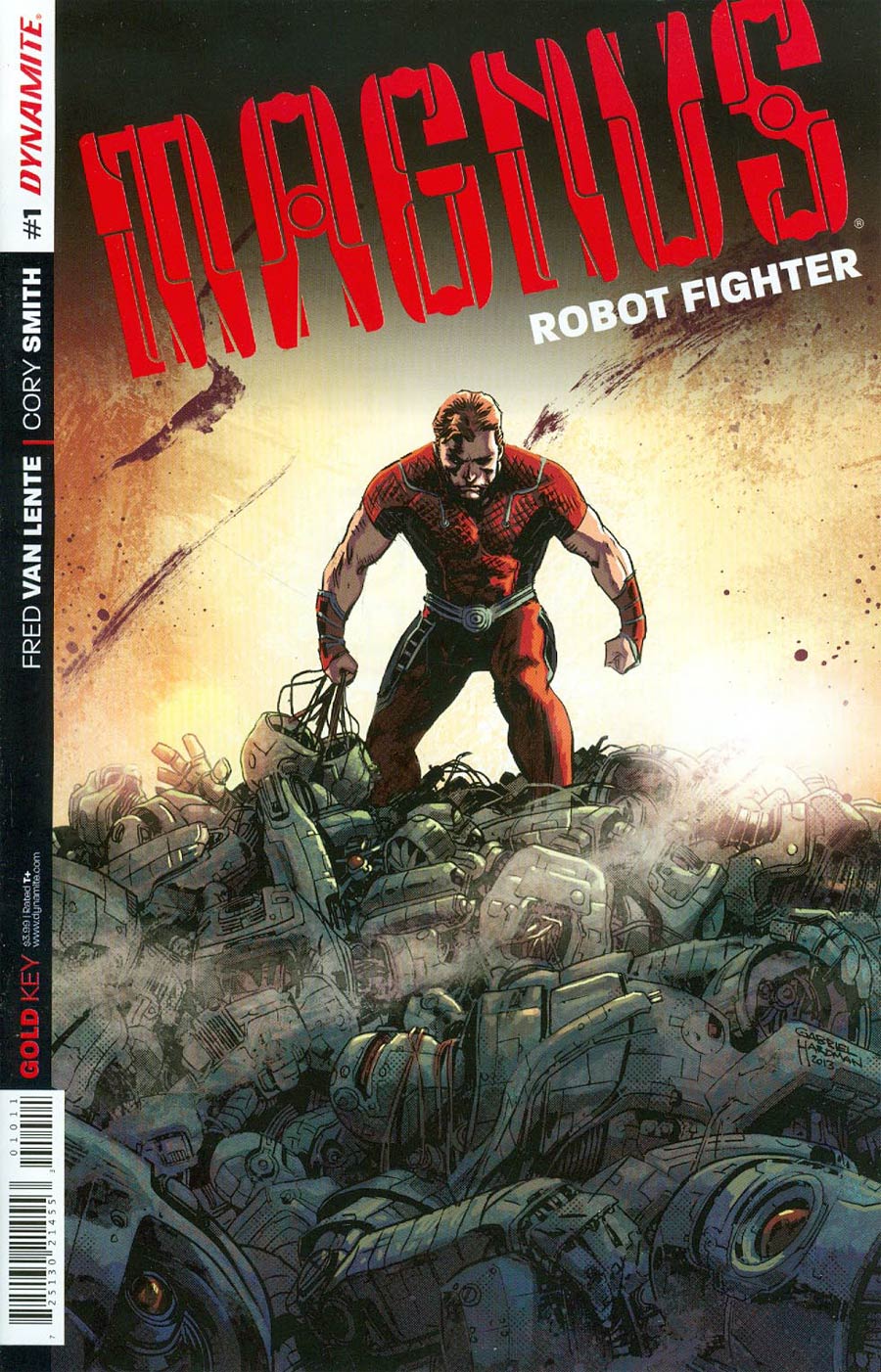 Magnus Robot Fighter Vol 4 #1 Cover A 1st Ptg Regular Gabriel Hardman Cover