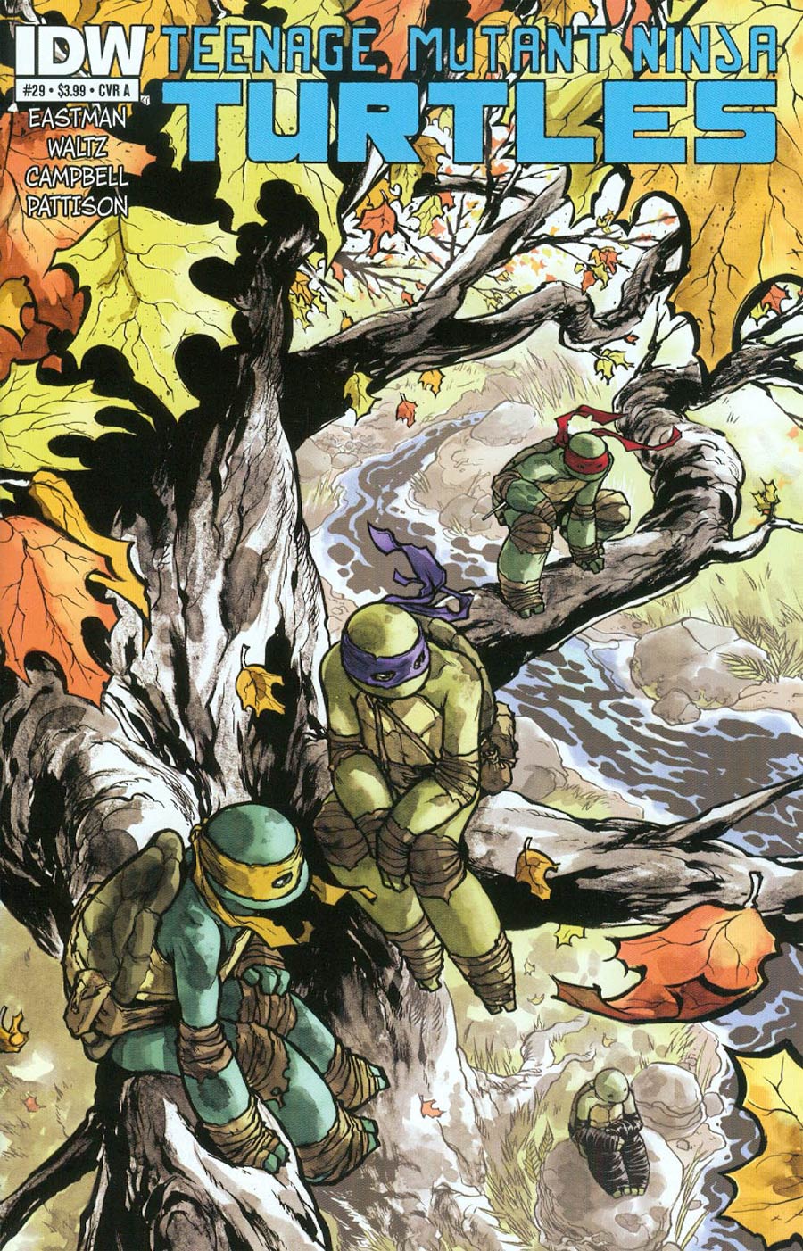 Teenage Mutant Ninja Turtles Vol 5 #29 Cover A Regular Ross Campbell Cover