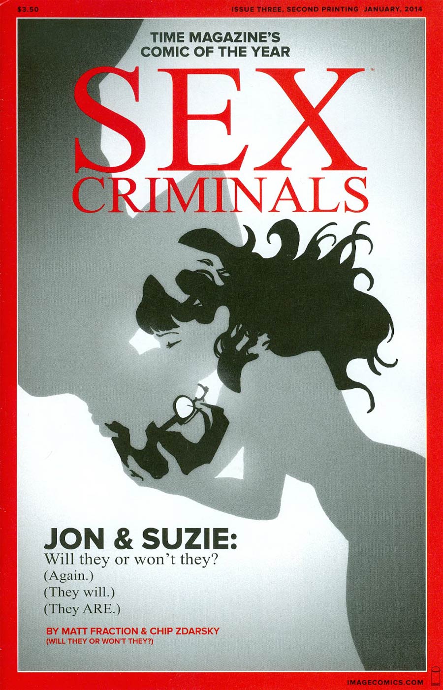 Sex Criminals #3 Cover B 2nd Ptg