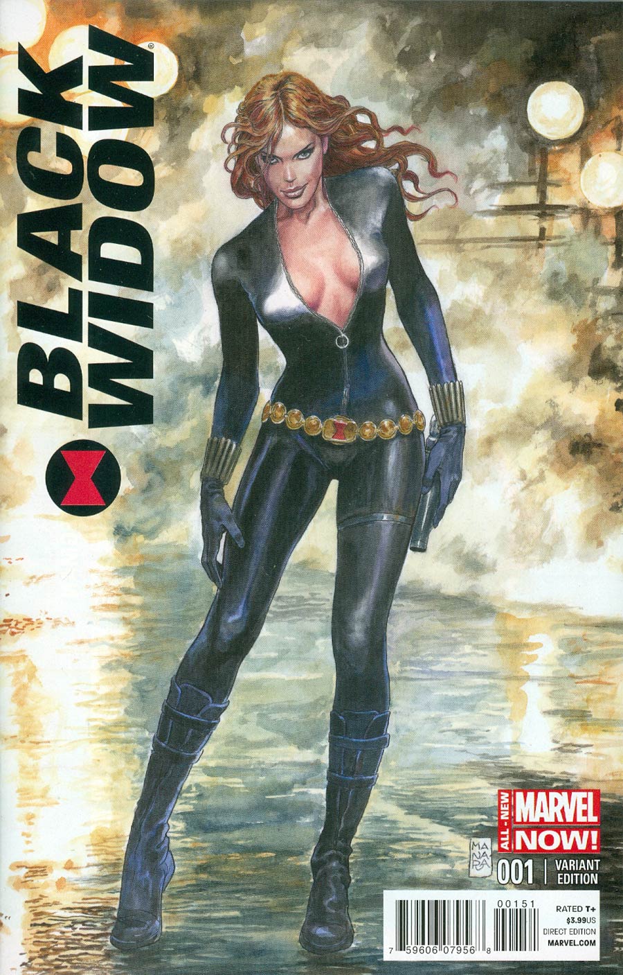 Black Widow Vol 5 #1 Cover E Incentive Milo Manara Variant Cover