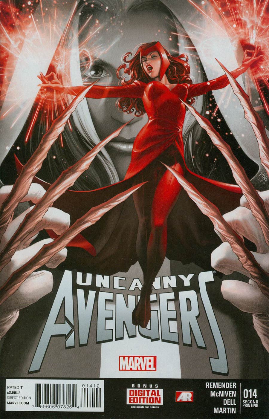 Uncanny Avengers #14 Cover C 2nd Ptg Steve McNiven Variant Cover