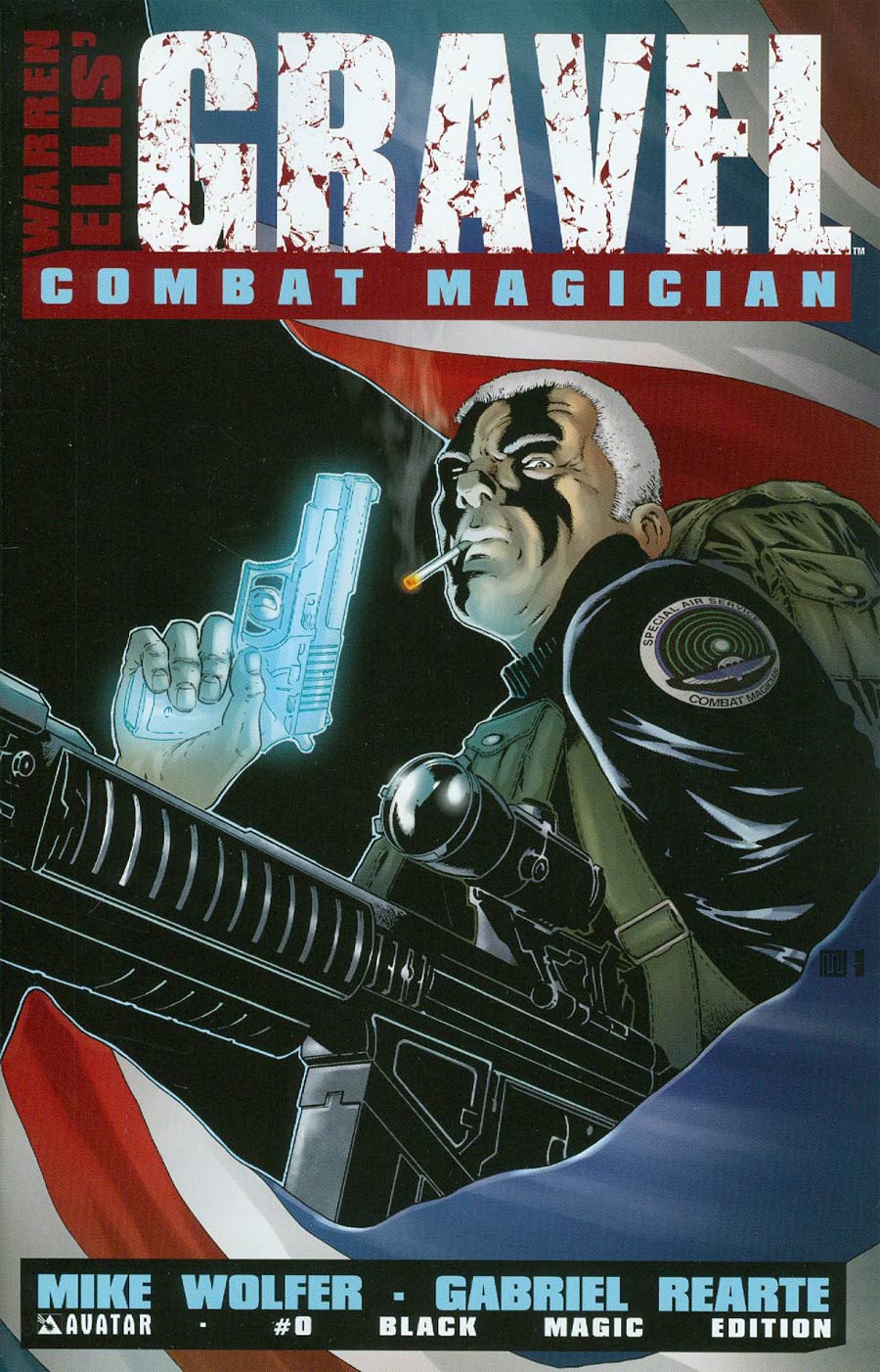 Gravel Combat Magician #0 Cover D Incentive Black Magic Cover