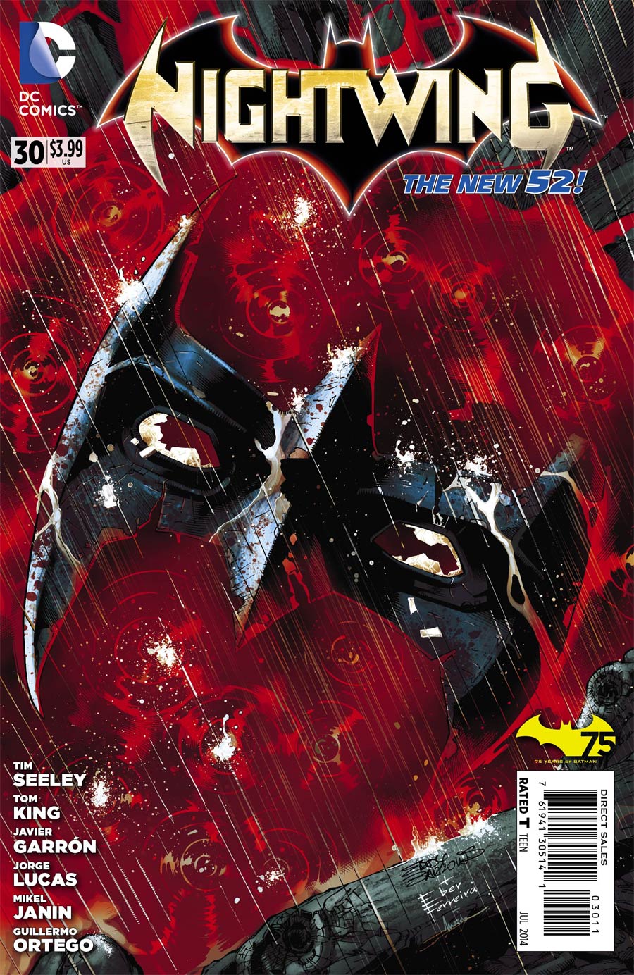 Nightwing Vol 3 #30 Cover A Regular Eddy Barrows Cover (Forever Evil Aftermath)