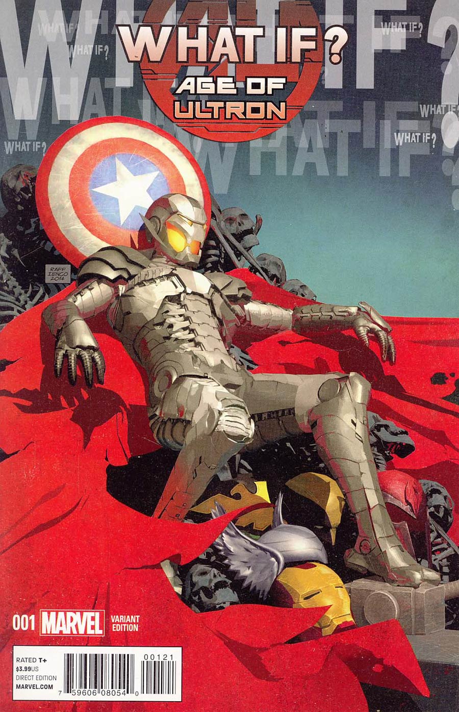 What If Age Of Ultron 1 Cover B Variant Raffaele Ienco Cover Midtown Comics